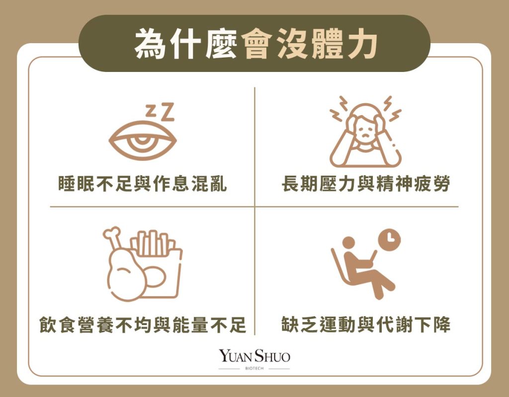 為什麼會沒體力
